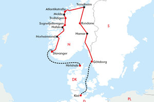 Norwegens traumhafte Panoramastraßen